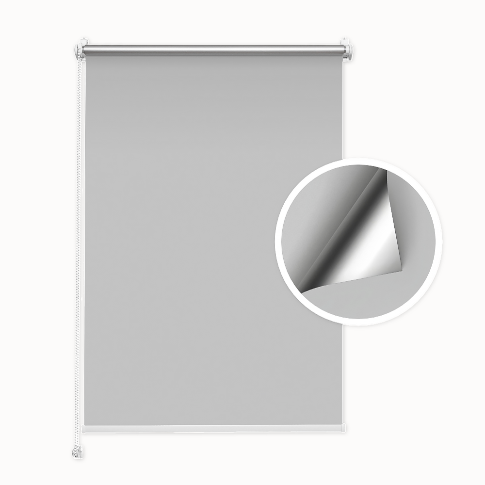 Store occultant gris (argenté)