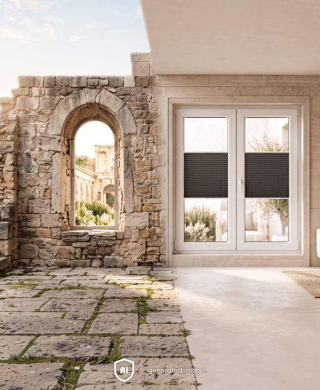 The history of window coverings – from antiquity to made-to-measure roller blinds and pleated blinds