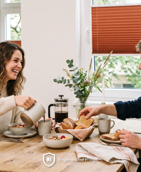Fenêtres colorées – quand un store enrouleur ou plissé peut-il devenir l’accent principal d’un intérieur ?