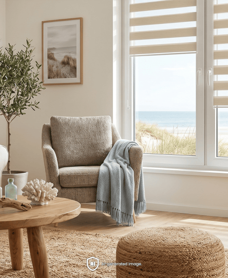 Coastal style at home – how to create an interior inspired by the seaside atmosphere?