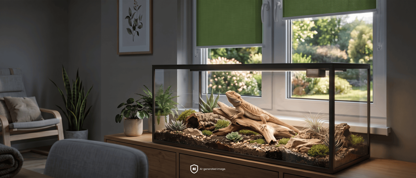 Aquarium and terrarium by the window – how to protect animals from the sun and overheating?