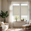 Plissé beige pour fenêtre