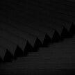 Plissé noir pour fenêtre