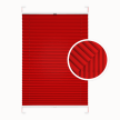 Red Window Pleated Blind