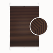 Plissé chocolat pour fenêtre