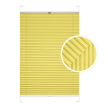 Yellow Window Pleated Blind