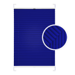 Navy Blue Window Pleated Blind