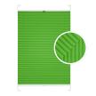 Plissé vert pour fenêtre