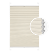 Plissé alvéolaire beige pour fenêtre