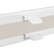 Plissé alvéolaire beige pour fenêtre