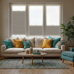 Ivory Honeycomb Blinds