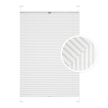 Plissé occultant premium blanc