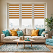 Store Jour-Nuit Orange Pastel
