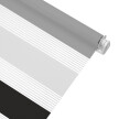 Store Jour-Nuit Noir-Blanc-Gris Clair