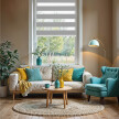Store Jour-Nuit Gris Clair