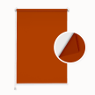 Orange Blackout Roller Blind (Double-Sided)