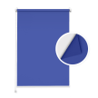 Blue Blackout Roller Blind (Double-Sided)