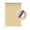 Sand Blackout Roller Blind (Silver Backing)