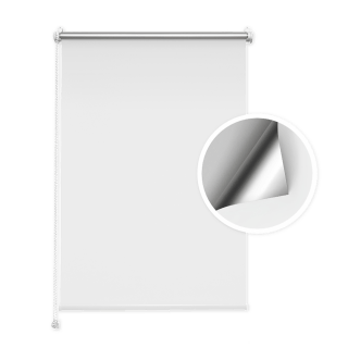 Store occultant blanc (argenté)