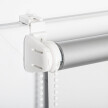 White Blackout Roller Blind (Silver Backing)