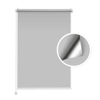 Store occultant gris (argenté)