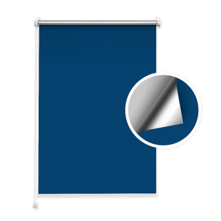 Store occultant bleu (argenté)