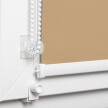 Beige Blackout Roller Blind (Silver Backing)