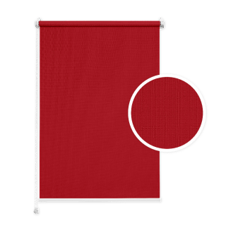 Store Enrouleur Rouge Marsala Classique
