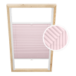 Plissé de Toiture Rose