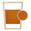 Plissé de Toiture Orange