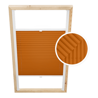 Plissé de Toiture Orange