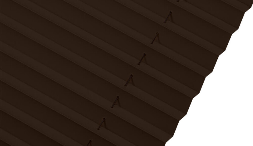 Plissé de Toiture Chocola