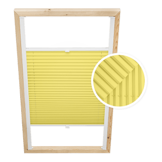 Plissé de Toiture Jaune