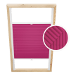 Plissé de Toiture Framboise