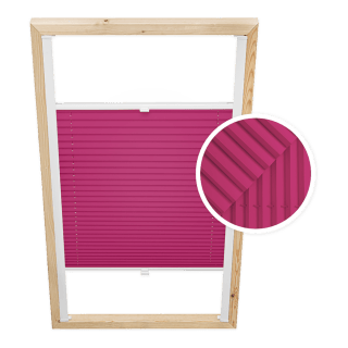 Plissé de Toiture Framboise