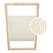 Plissé de Toiture Beige
