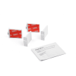 Self-Adhesive Mounting Kit for Pleated Blinds – 4 White Brackets