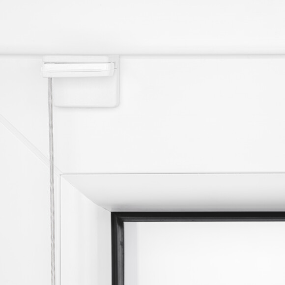 Angled Screw-Mounting Kit for Pleated Blinds – White